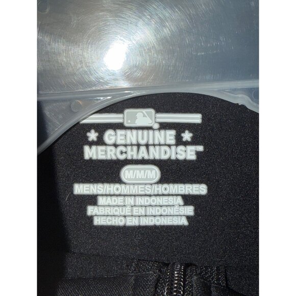 NWT Genuine Merchandise MLB Baltimore Orioles FullZip Jacket Black White Men's M - Picture 5 of 6